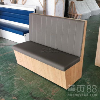 福安市素食馆卡座沙发定制 自选快餐店家具直销商的专业之道